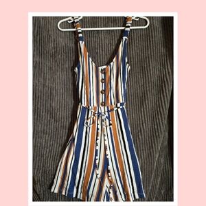 Striped Romper